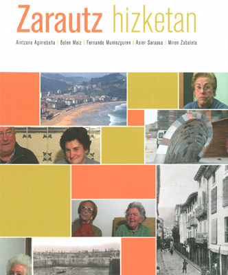 Zarautz hizketan liburuaren azala