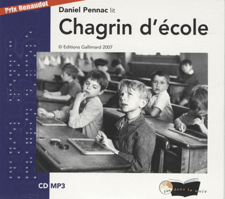 Chagrin d´école liburua, Daniel Pennac-ena