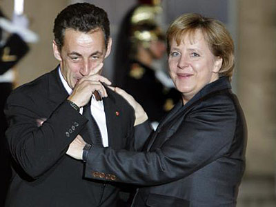 Merkel eta Sarkozy