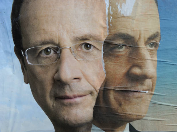 Hollande eta Sarkozy