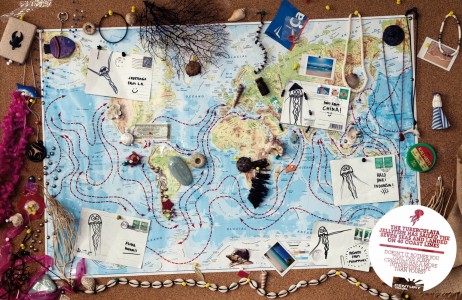 map-travel-jellyfish-world-stuff-ocean-post-card