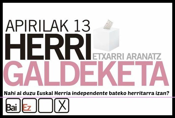 Euskal Herria independente bateko herritarra izan nahi al duzu?