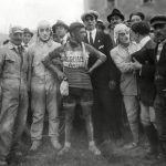 The 1921 Giro winner Giovanni Brunero. It was the first of his three Giro-victories the others came in 1922 and 1926.