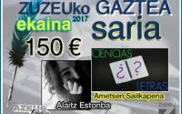 Alaitz Estonbak irabazi du ekaineko Zuzeu Gaztea Saria