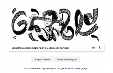 Googlek euskara baztertzen du, gero eta gehiago