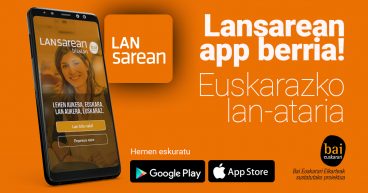 Abian da Lansarean App: euskarazko lan aukerak eskaintzen dituen aplikazioa