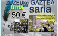 Lopez, Romano eta Agrafojok eskuratu dute urriko Zuzeu Gaztea Saria