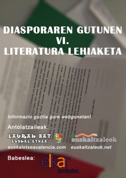 Diasporaren Gutunen VI. Literatura Lehiaketa