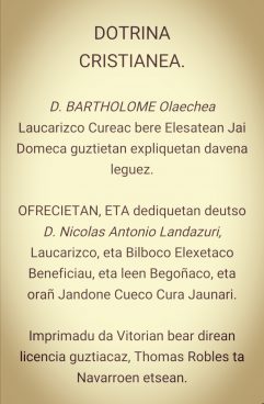 Bartholome Olaechea