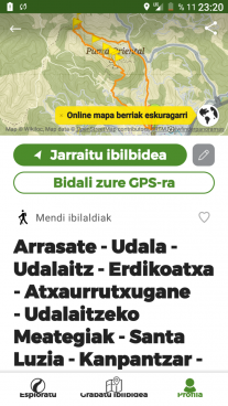 Mendian ez galtzeko app-etan ez galtzeko