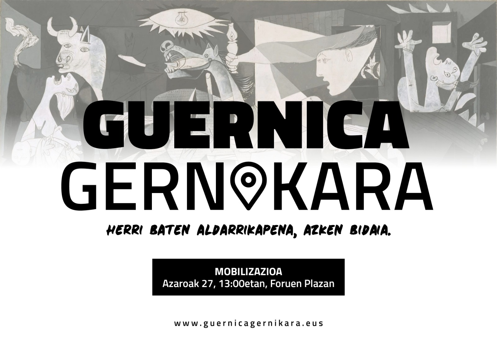 Guernica Gernikara, aldarrikapen batean arrazoiak