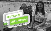 Miriam Varona-Mintzanet bere ahotan