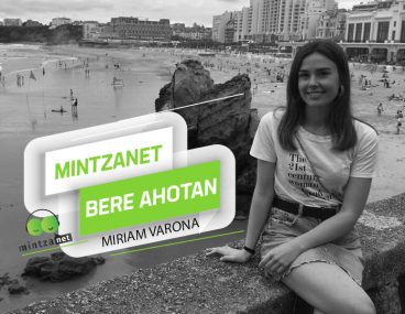 Miriam Varona-Mintzanet bere ahotan
