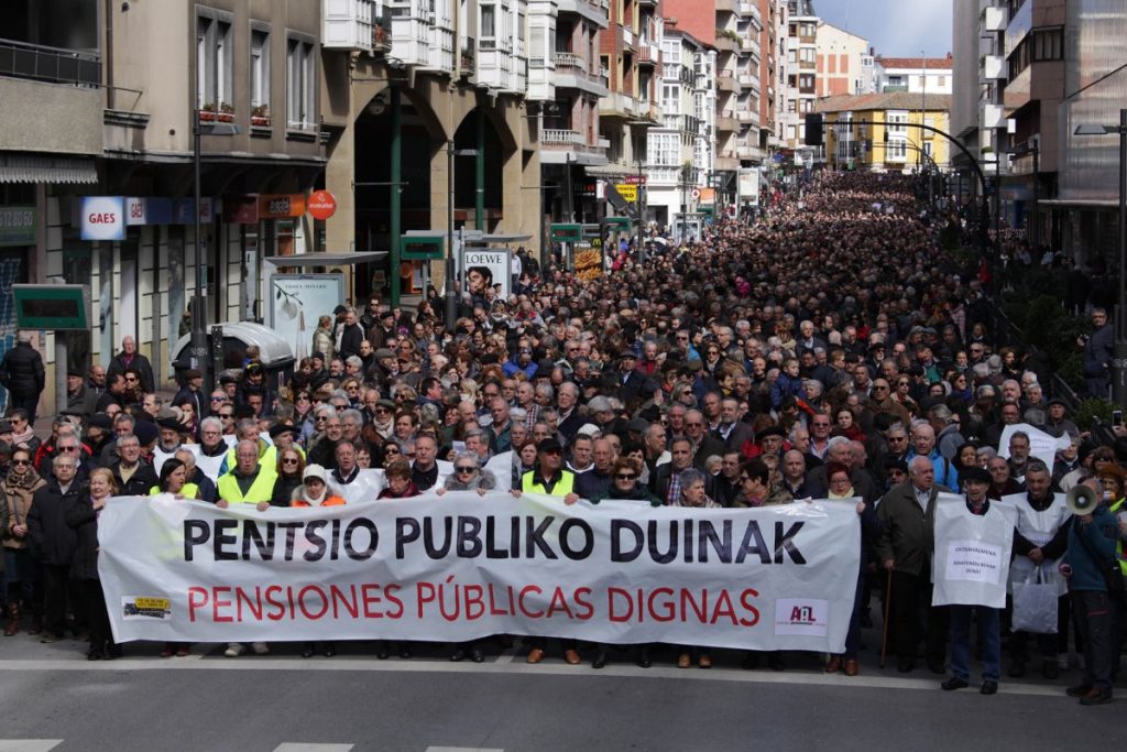 Agintzen duenak agintzen duela, pentsioak defendatuko ditugu