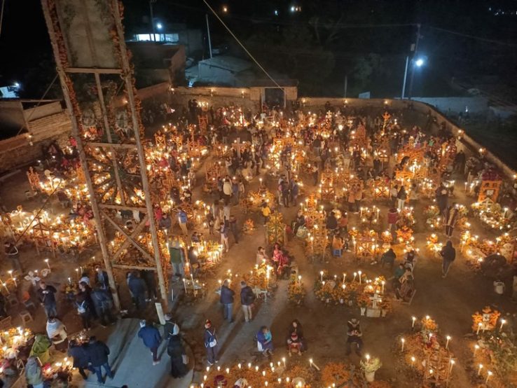 Arimak dantzan Michoacán-en