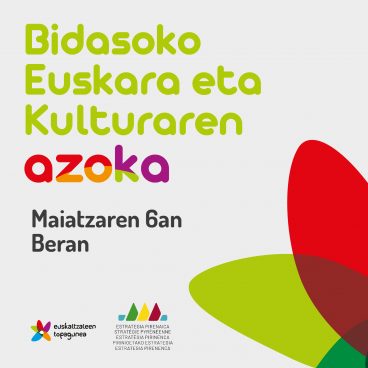 Bidasoko Euskara eta Kulturaren azokarako proiektuak aurkezteko epea zabalik dago