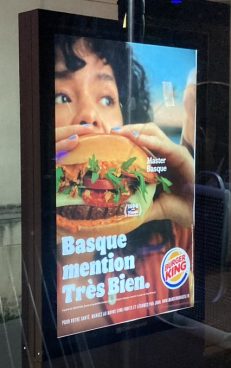 Eskubidea du Burger King-ek bere produktuei “basque“ deitzeko?