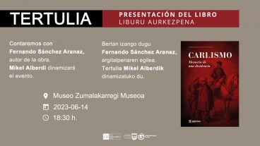 “Carlismo: Memoria de una disidencia” liburuaren aurkezpena Zumalakarregi Museoan