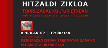 Galdakaoko XLIX hitzaldi zikloa