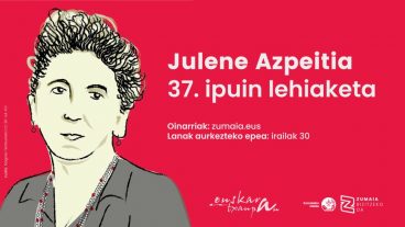 Abian da Julene Azpeitia 37. ipuin lehiaketa Zumaian