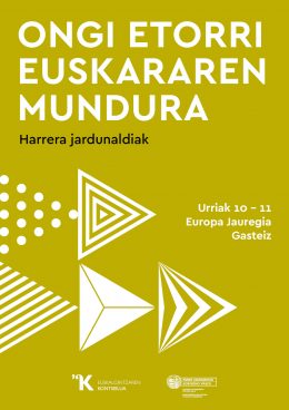 Hizkuntza harrera egokirako zumeak jartzeko jardunaldiak, urriaren 10 eta 11n Gasteizen