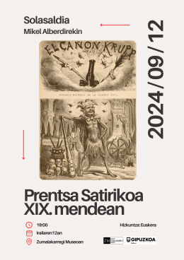 XIX. mendeko prentsa ezagutzeko solasaldia Zumalakarregi Museoan