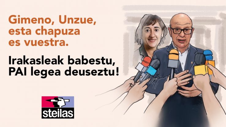 Irakasleak babestu, PAI legea deuseztu