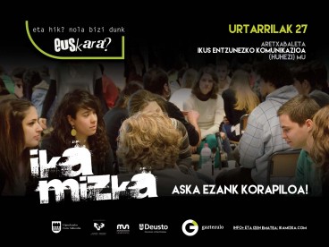 Ika Mizka saioa Mondragon Unibertsitatearen Aretxabaletako campusean