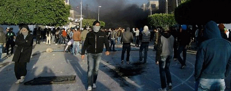 Tunisiako protestak