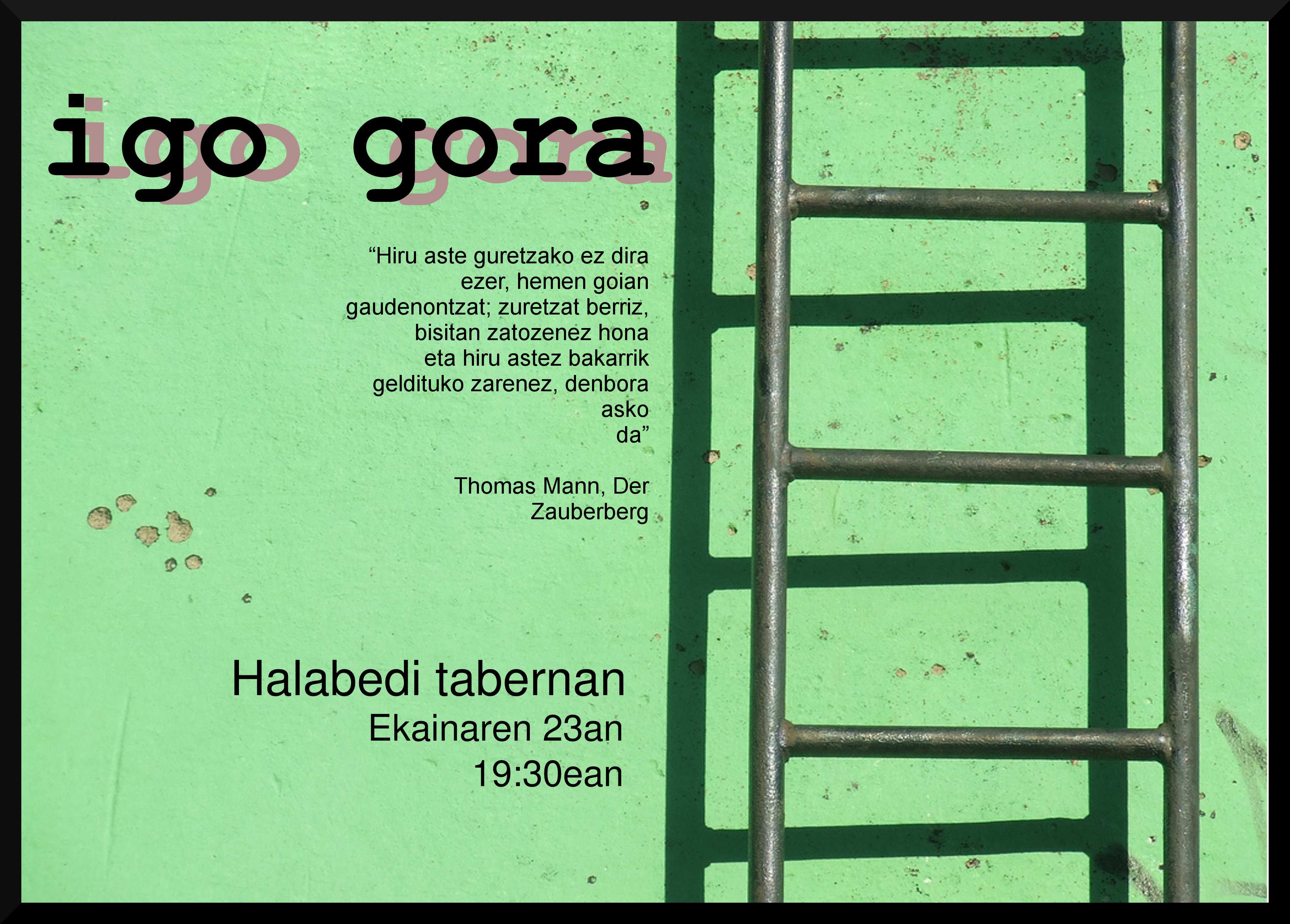 Igo gora Halabedi tabernan